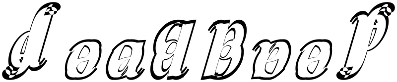 Ambigram for deadbeef in Timesbi